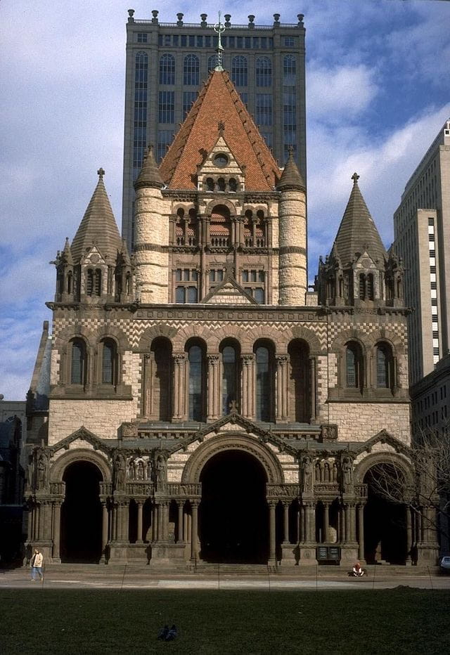 Церковь Троицы в Бостоне. 1874&ndash;77. Архитектор Г. Ричардсон