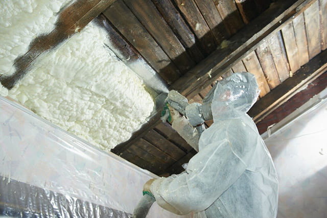 Напыляемый утеплитель Пенополиуретан (ППУ)