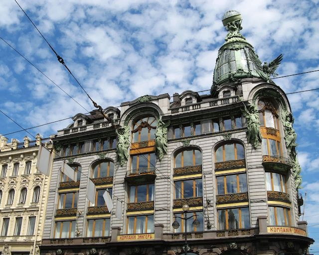 Северный Модерн в архитектуре Санкт-Петербурга, дом Зингера