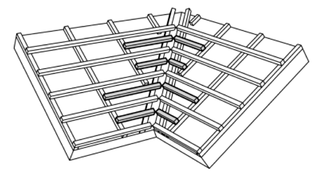 Учащенная обрешетка