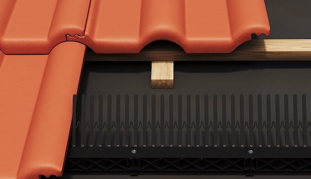 Устройство карнизного свеса