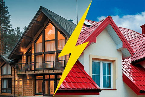 Керамическая черепица или металлочерепица, что лучше? Цифры и факты!